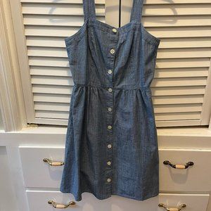 Jcrew Factory Mini Apron Dress
